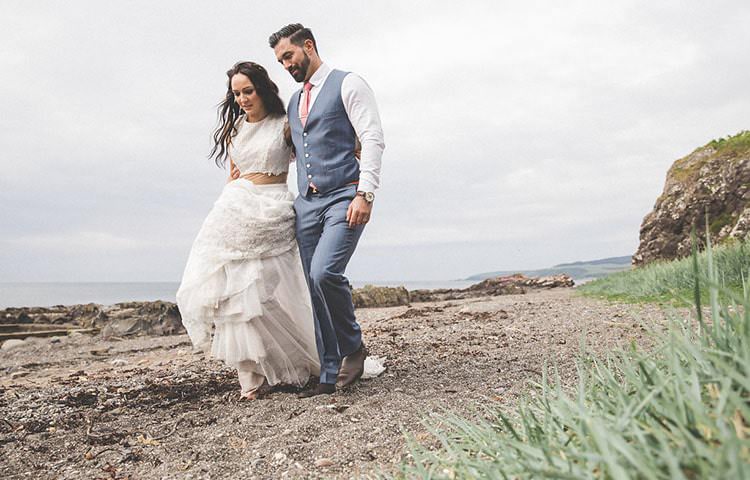 Playful Peach Wedding Ideas http://www.kelleequinnphotography.com/