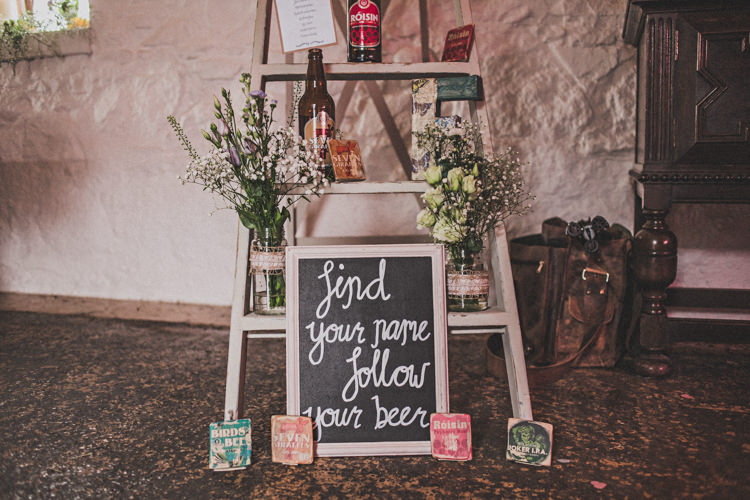 Ladder Beer Seating Table Plan Chart Pretty DIY Farm Wedding http://www.johnelphinstonestirling.com/