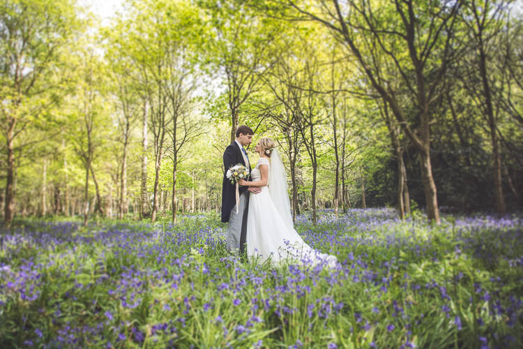 DIY Pretty Pink Bluebell Woods Wedding http://kirstymackenziephotography.co.uk/