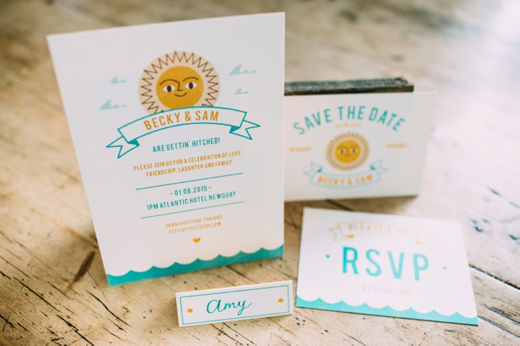 Dearly Beloved Fresh Stylish Design Wedding Stationery Invitations