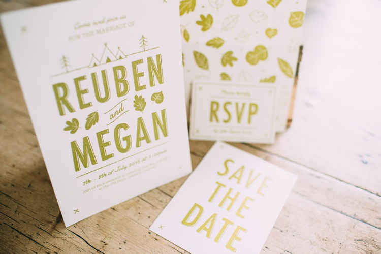 Dearly Beloved Fresh Stylish Design Wedding Stationery Invitations