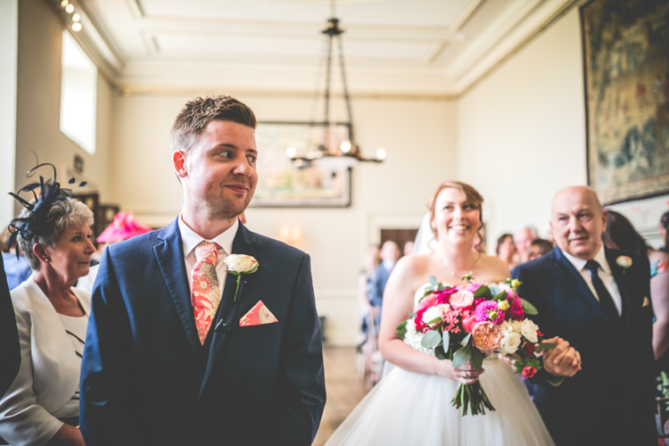 Romantic Coral Summer Wedding http://www.ljm-photography.co.uk/