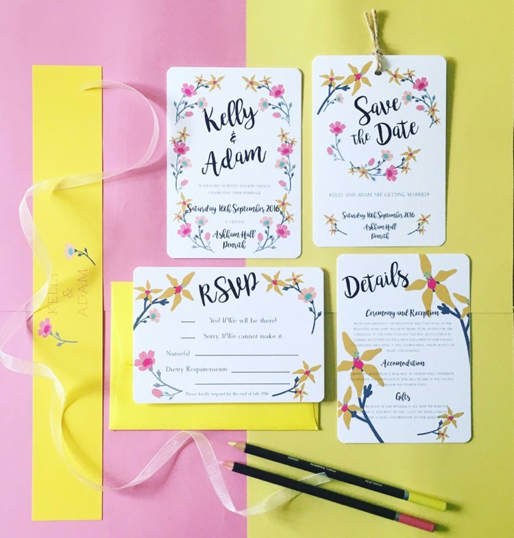 Lily and Jack's Paper Studio Wedding Stationery Invitation Supplier Directory UK