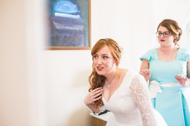 Mint Peach Rustic Barn Wedding http://hannahhallphotography.co.uk/