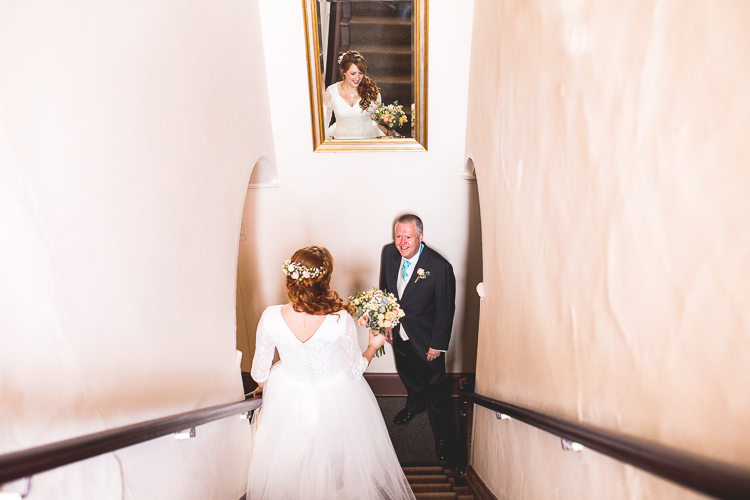 Mint Peach Rustic Barn Wedding http://hannahhallphotography.co.uk/