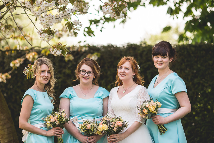 Mint Peach Rustic Barn Wedding http://hannahhallphotography.co.uk/