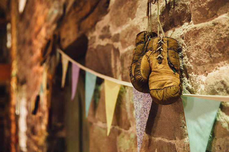 Vintage Sports Rustic Yellow Barn Wedding http://www.redonblonde.com/