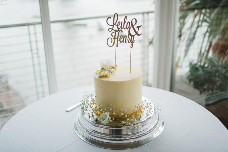 Buttercream Cake Topper Names Chic City White Gold Wedding http://www.francessales.co.uk/