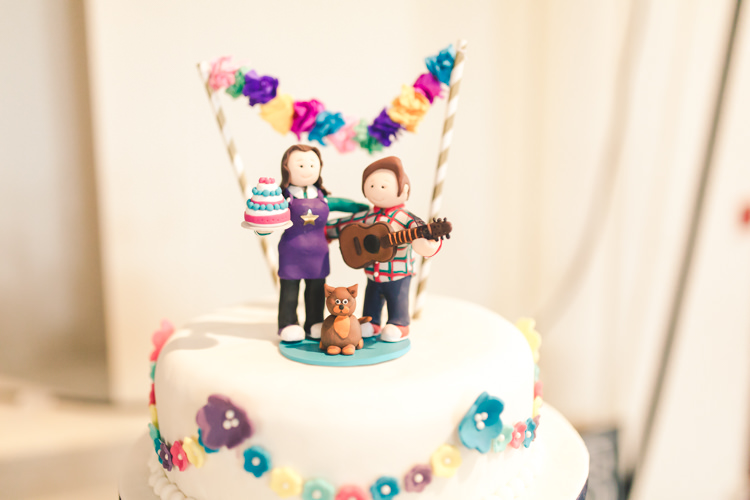 Bright Colourful Home Made Wedding http://www.jonturtle.co.uk/