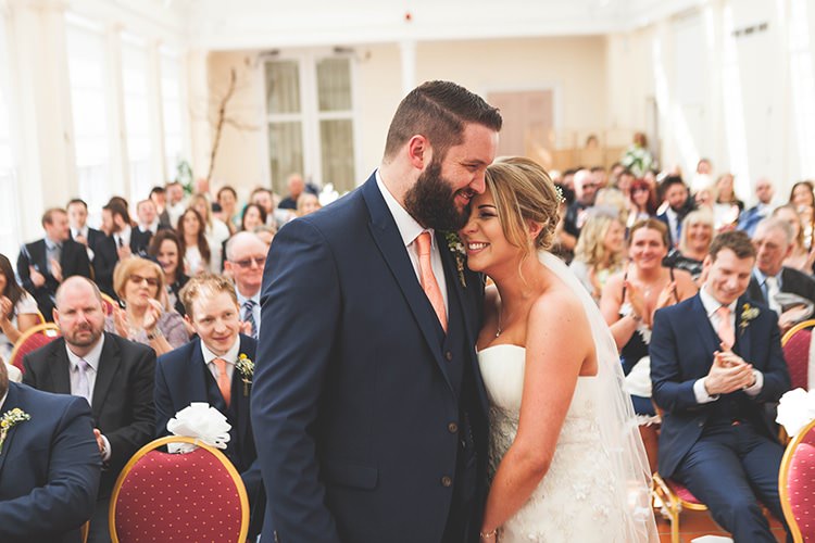 Navy Yellow Sunflowers Brewery Wedding http://www.jemmakingphotography.co.uk/