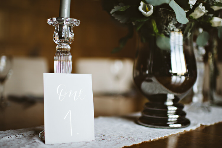 Calligraphy Table Name Number Beautiful Spring Blossom Country Wedding Ideas http://karenflowerphotography.com/