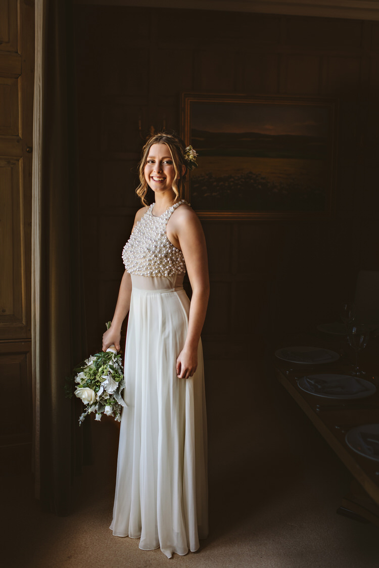 Elegant Bride Bridal Dress Gown Beautiful Spring Blossom Country Wedding Ideas http://karenflowerphotography.com/