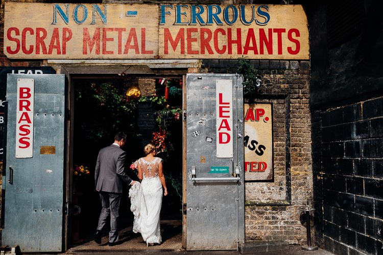 Islington Metalworks London Quirky Music City Wedding http://www.mariannechua.com/