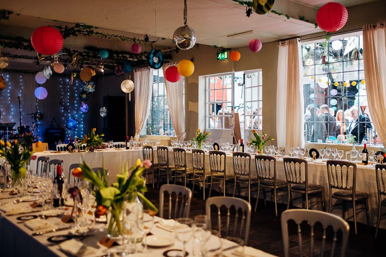 Lanterns Colourful Decor Quirky Music City Wedding http://www.mariannechua.com/