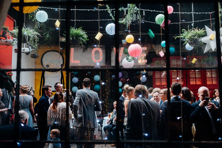 Islington Metalworks London Quirky Music City Wedding http://www.mariannechua.com/