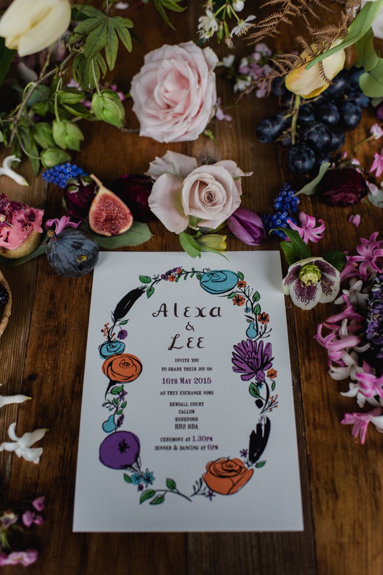 Dearly Beloved Fresh Stylish Design Wedding Stationery Invitations