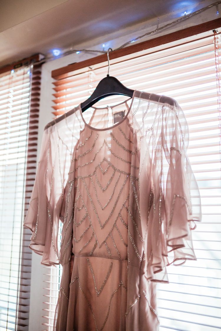 ASOS Blush Embellished Dress Beaded Gown Bride Bridal Quirky Intimate Laid Back Wedding http://www.cassandralane.co.uk/