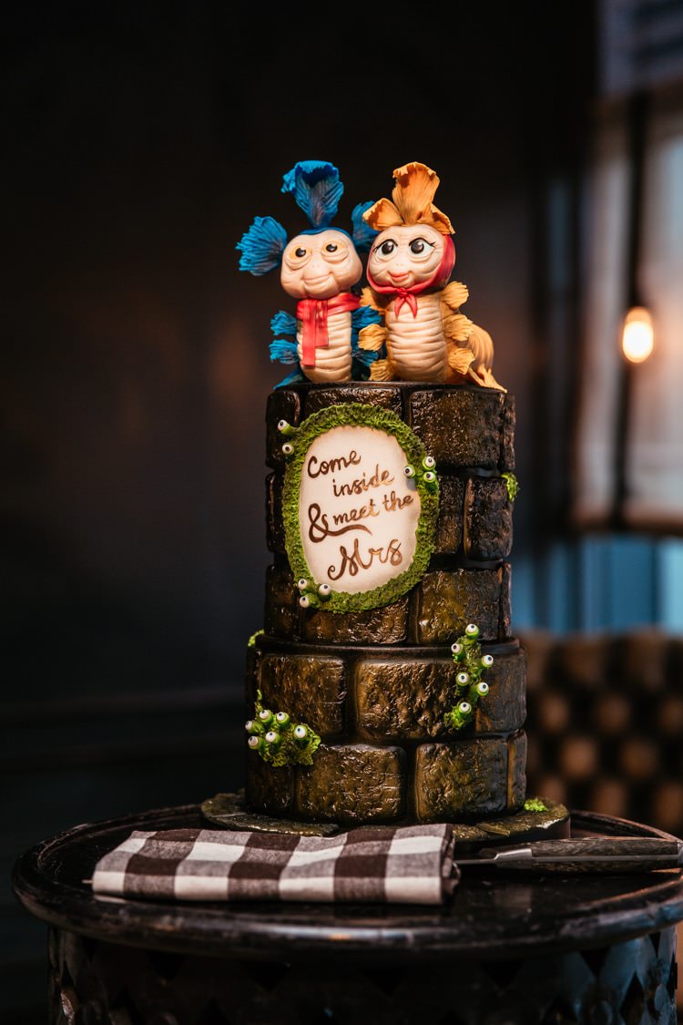 Labyrinth Cake Quirky Intimate Laid Back Wedding http://www.cassandralane.co.uk/
