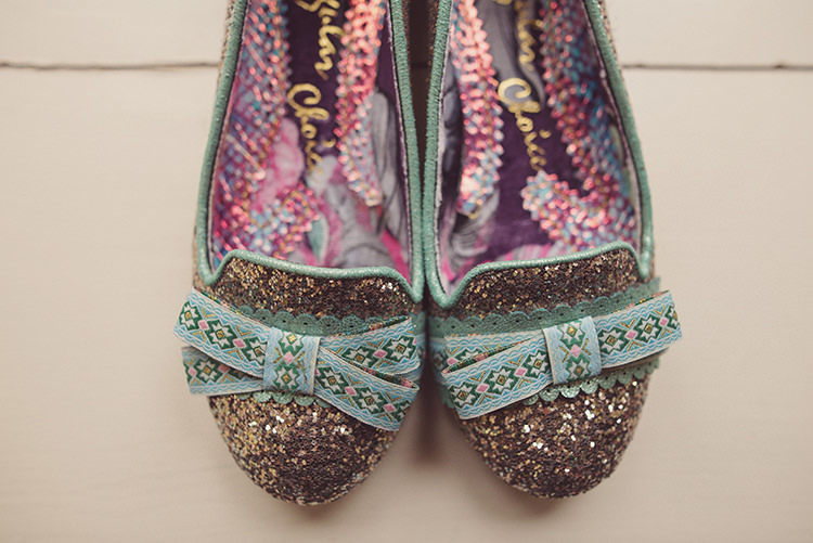 Irregular Choice Shoes Bride Bridal Quirky Rustic Natural Winter Wedding http://www.rebeccadouglas.co.uk/