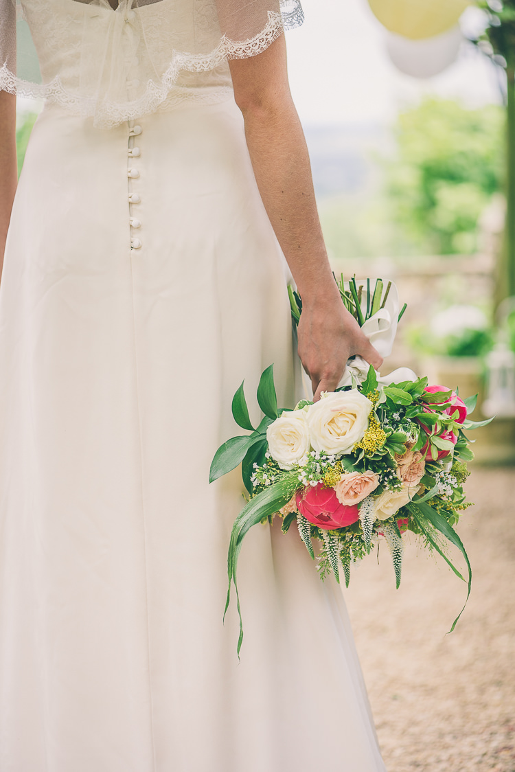 Bouquet Flowers Peony Peonies Rose Pink White Bride Bridal Ethereal Coral Countryside Wedding Ideas http://www.robtarren.co.uk/