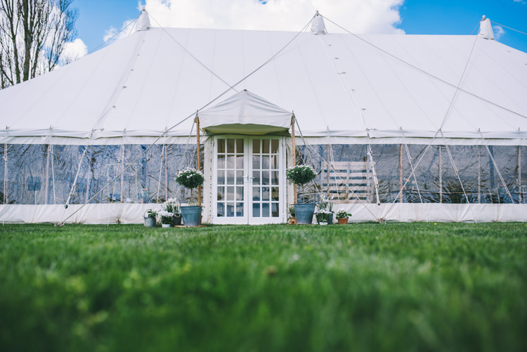 Pole Tent Marquee Home Made Country Festival Wedding http://www.jamespowellphotography.co.uk/
