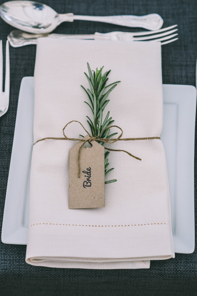 Rosemary Twine Luggage Tag Place Name Setting Decor Home Made Country Festival Wedding http://www.jamespowellphotography.co.uk/