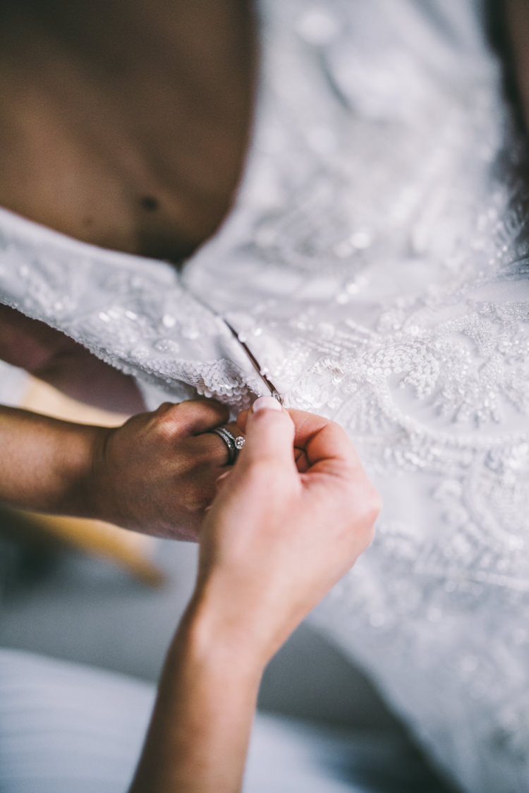 Eliza Jane Howell Jayne Dress Gown Bride Bridal Beaded Sleeves Home Made Country Festival Wedding http://www.jamespowellphotography.co.uk/
