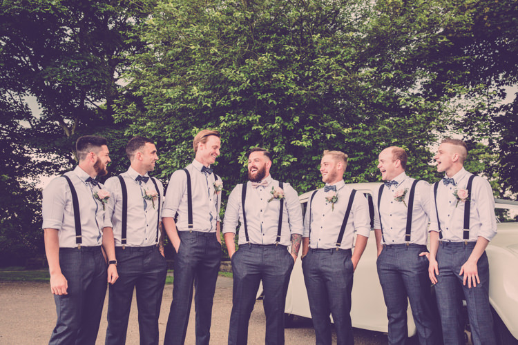 Bow Tie Braces Groom Groomsmen Alternative Game of Thrones Fete Wedding http://hayleybaxterphotography.com/ 