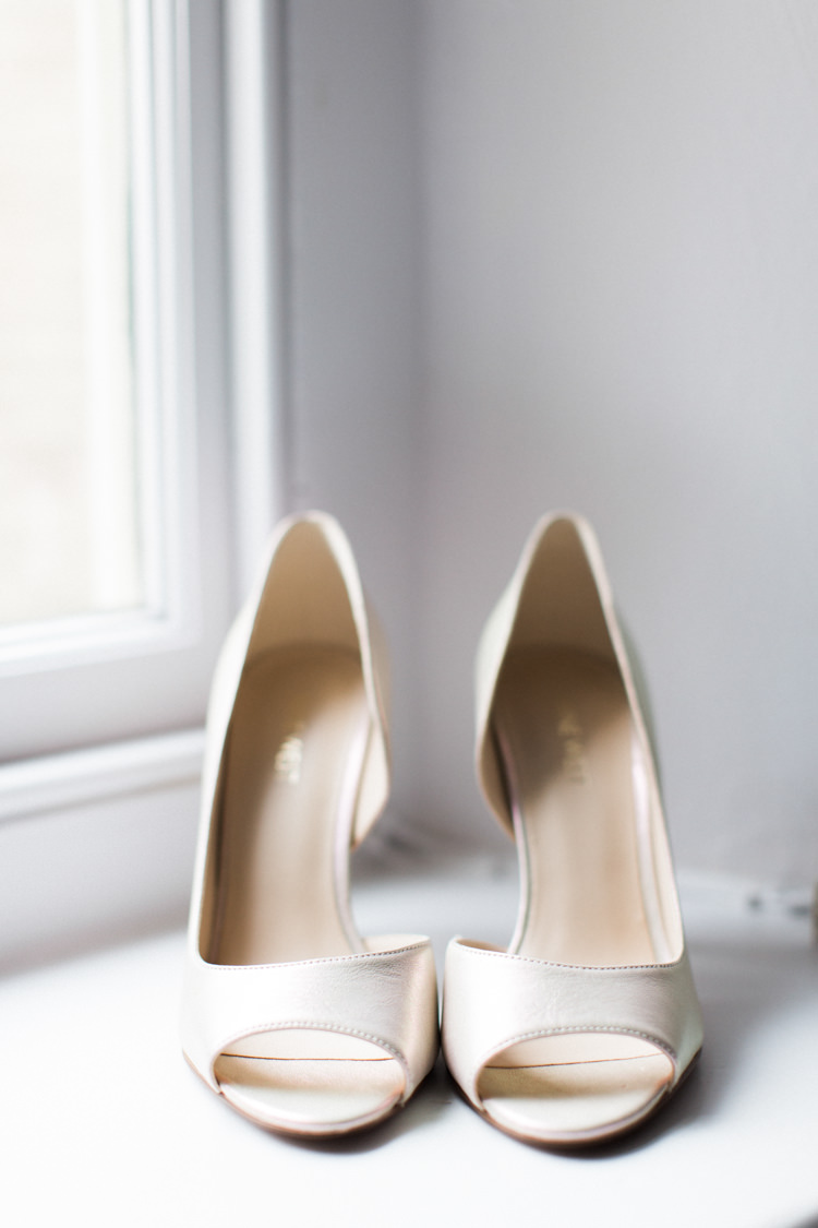 White Peep Toe Heels Shoes Bride Bridal Beautiful Barn Bird Wedding http://www.melissabeattie.com/