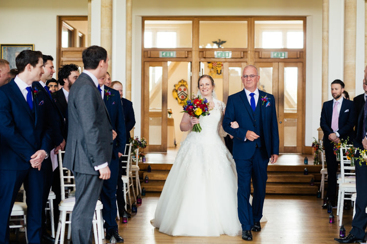 Multicoloured Fun Creative Wedding http://www.catlaneweddings.com/