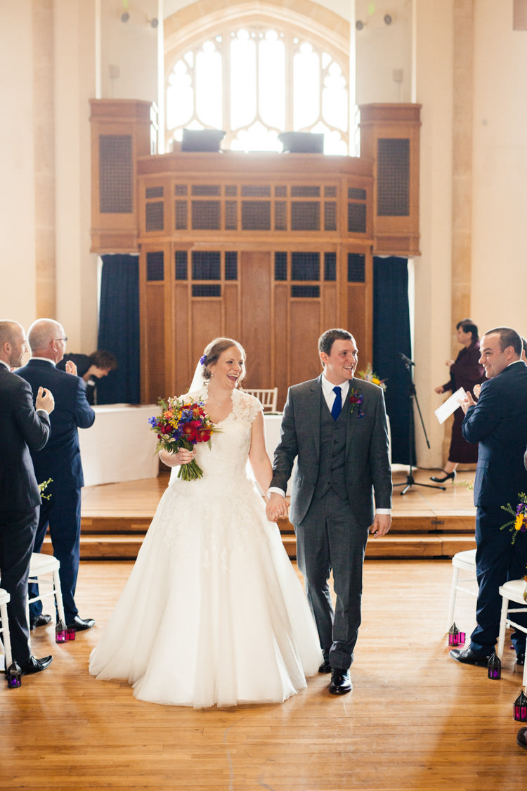 Multicoloured Fun Creative Wedding http://www.catlaneweddings.com/