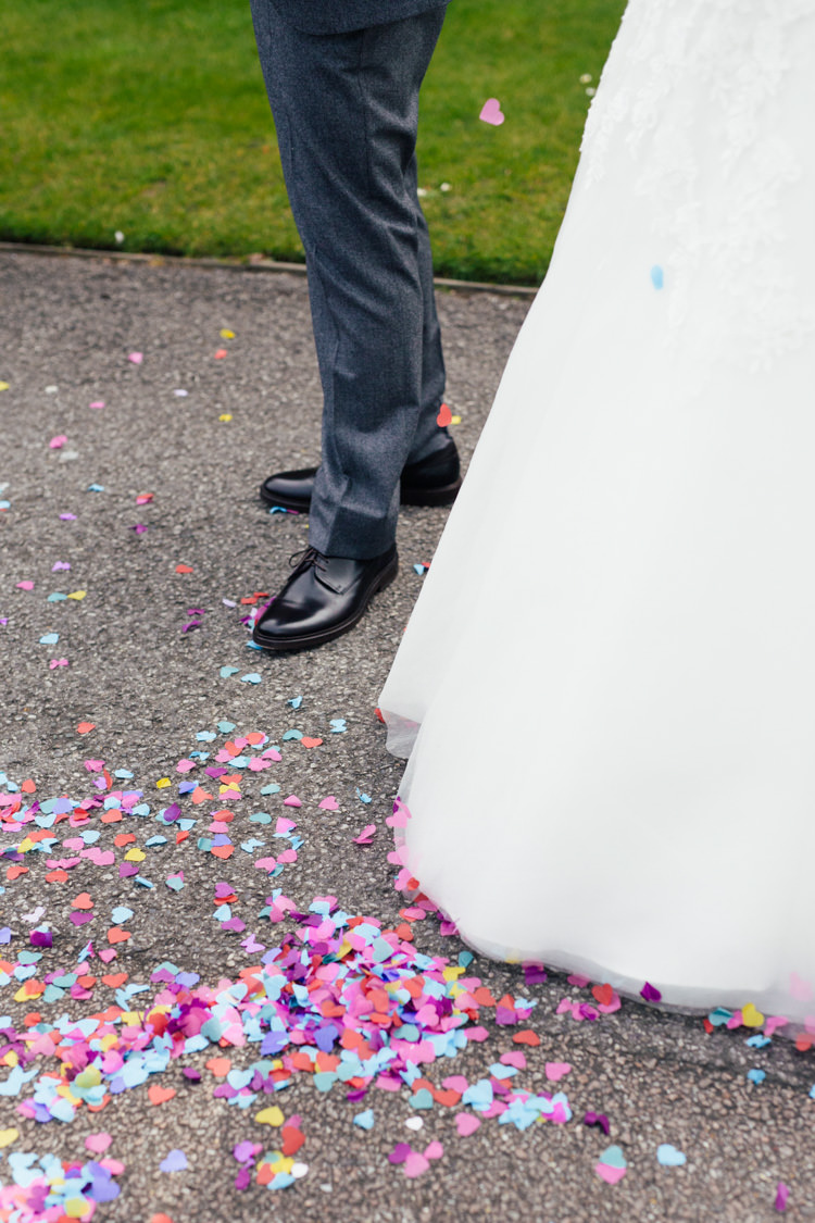 Multicoloured Fun Creative Wedding http://www.catlaneweddings.com/