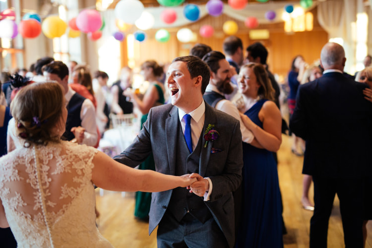 Multicoloured Fun Creative Wedding http://www.catlaneweddings.com/