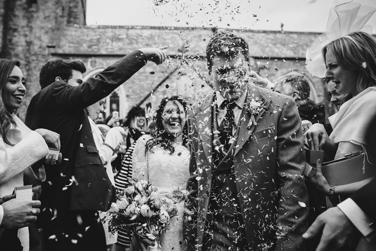 Confetti Petal Throw Indie Rustic Beach Marquee Wedding http://www.abiriley.co.uk/