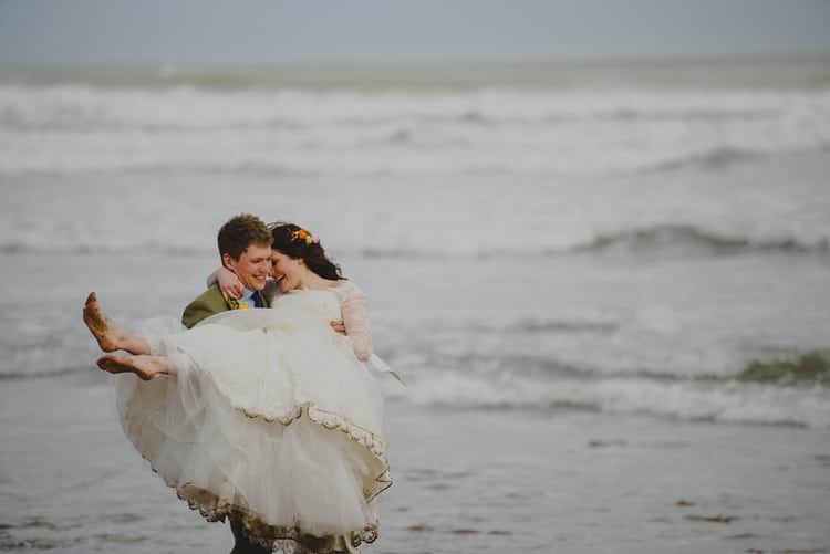 Indie Rustic Beach Marquee Wedding http://www.abiriley.co.uk/