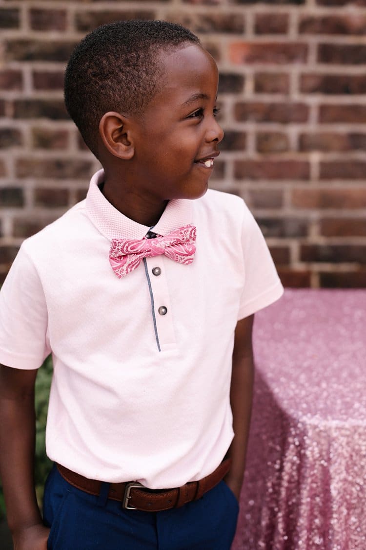 Tropical 1920s Pink Budget Wedding http://lilysawyer.com/