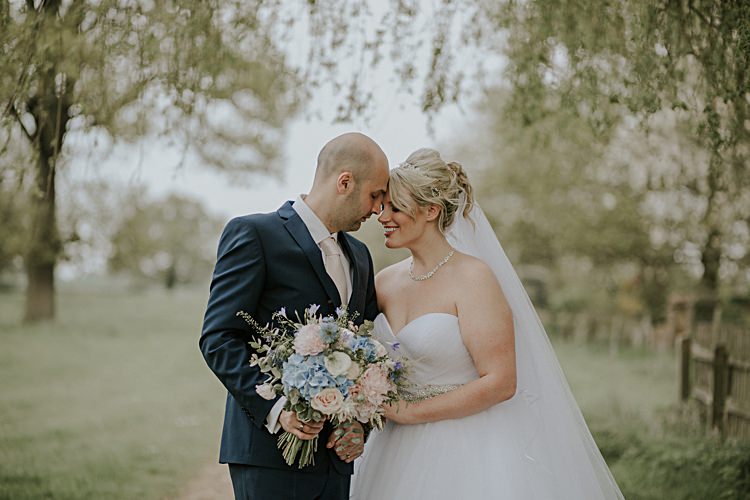 Pretty Pale Blue Gold Fairy Lit Barn Wedding http://lolarosephotography.com/