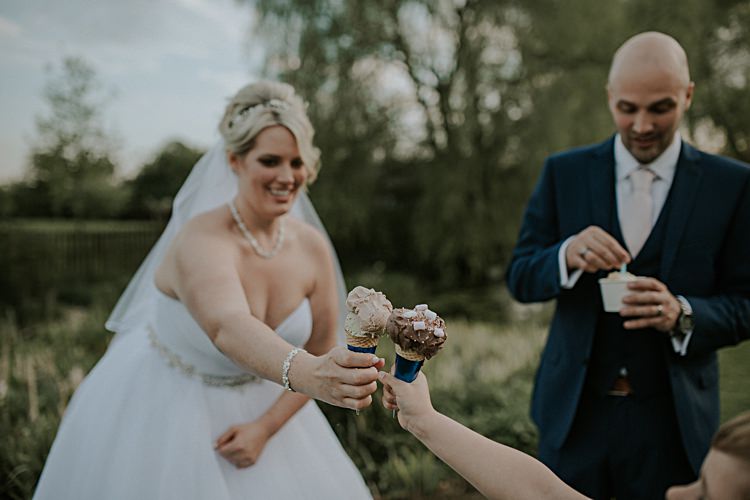 Pretty Pale Blue Gold Fairy Lit Barn Wedding http://lolarosephotography.com/