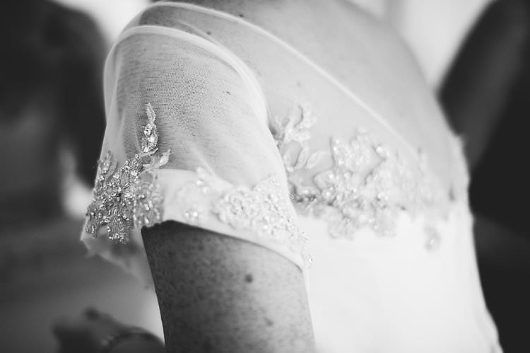 Bride Beaded Sleeved Enzoani Bridal Gown St Tropez Destination Wedding http://www.gemmamcauleyphotography.com/