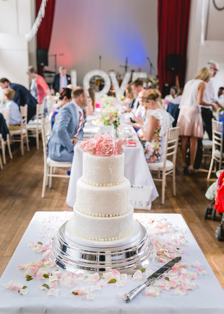 Lace Pearl Cake Flowers Pink Sweet Pastel Afternoon Tea Wedding http://slepokur.photoshelter.com/