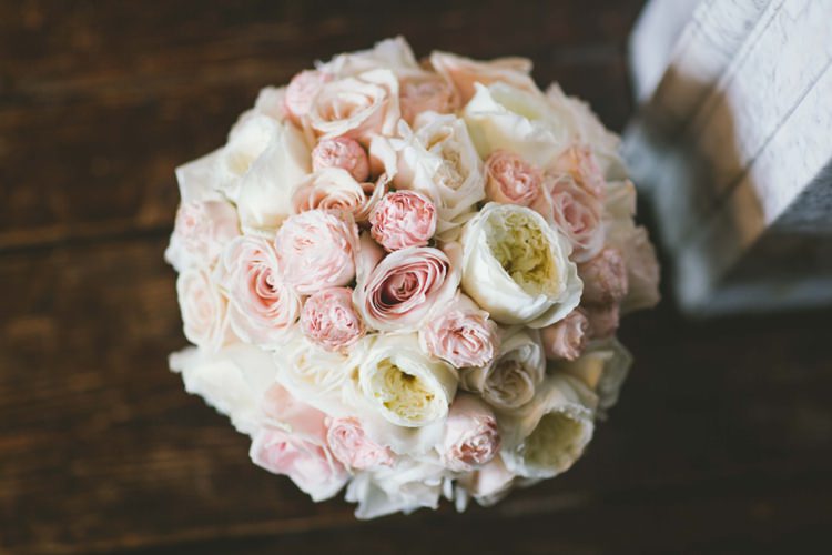 Pink Cream Rose Flowers Bouquet Bride Bridal Indian Glamour English Countryside Chic Wedding http://www.jayrowden.com/
