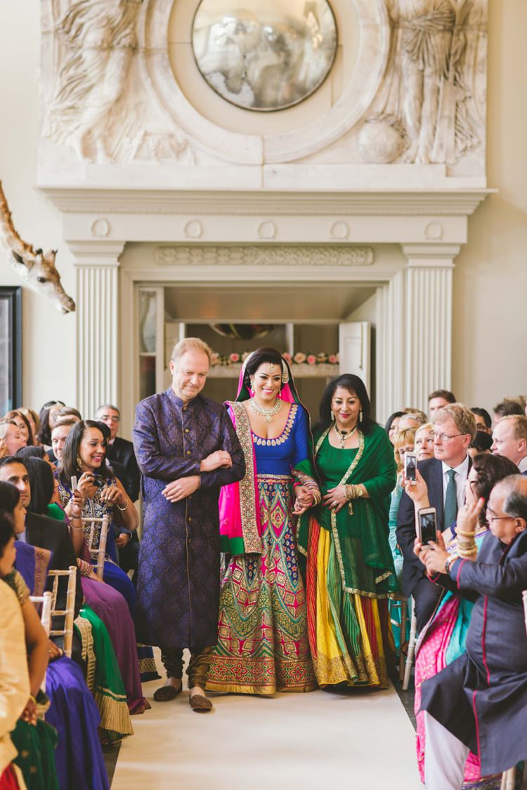 Indian Glamour English Countryside Chic Wedding http://www.jayrowden.com/