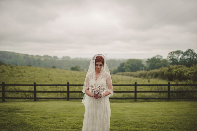 Kisui Colette Dress Gown Bride Bridal Quirky DIY Mill Wedding http://www.deniseleacockphotography.com/
