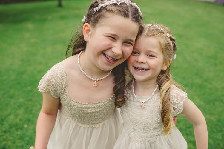 Flower Girls Quirky DIY Mill Wedding http://www.deniseleacockphotography.com/