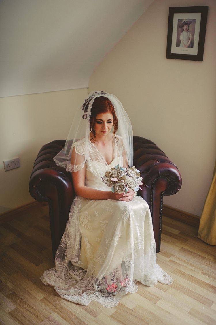 Kisui Colette Dress Gown Bride Bridal Quirky DIY Mill Wedding http://www.deniseleacockphotography.com/