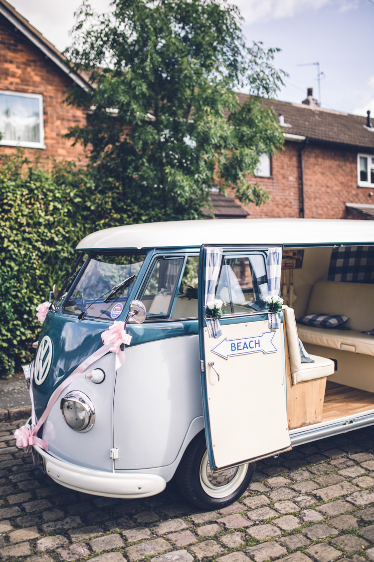 VW Campervan Transport Retro 1950s Vintage Wedding http://amyfaithphotography.com/