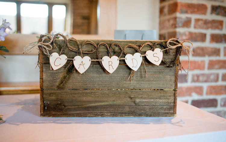Card Crate Holder Natural Pretty Pale Pink Wedding http://www.lisacarpenterphotos.com/