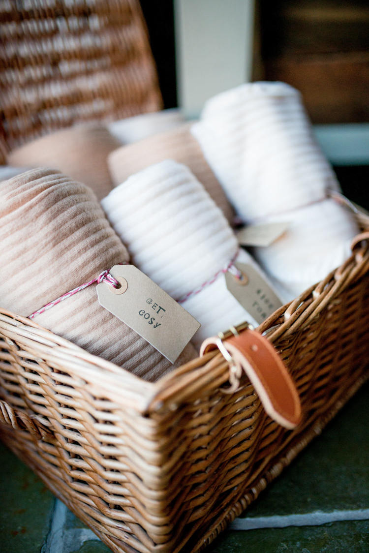 Blankets Hamper Basket Natural Pretty Pale Pink Wedding http://www.lisacarpenterphotos.com/