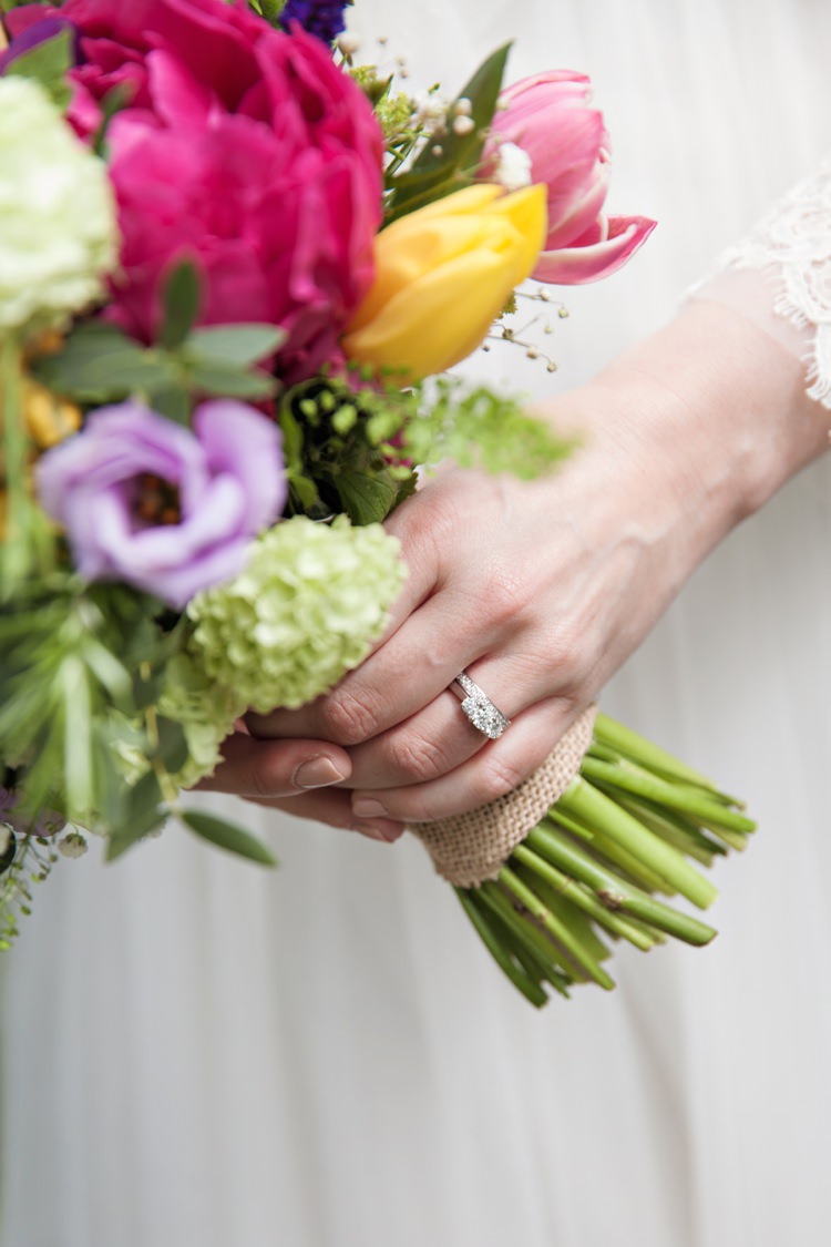 Engagement Ring Band Bride Bridal Diamond Fresh Spring Country Wedding http://kerryannduffy.com/
