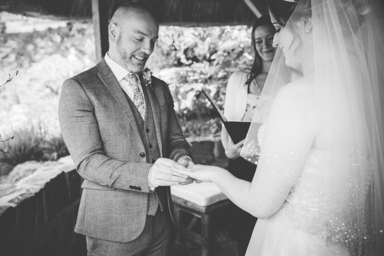 Gold Sequin Outdoor Humanist Wedding http://www.emmahillierphotography.com/